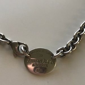 Authentic return to Tiffany’s necklace